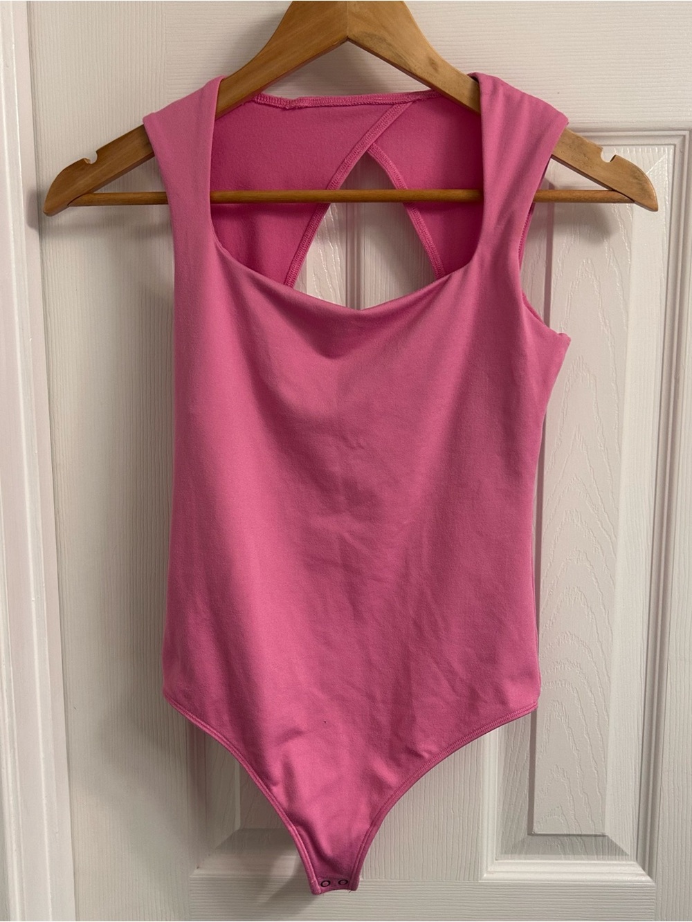 Hollister Pink Bodysuit Women’s Size Small S Sleeveless Scoop Neck One Piece